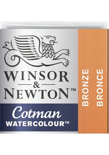 Cotman Sulu Boya Yarım Tablet Bronze 058 S.2