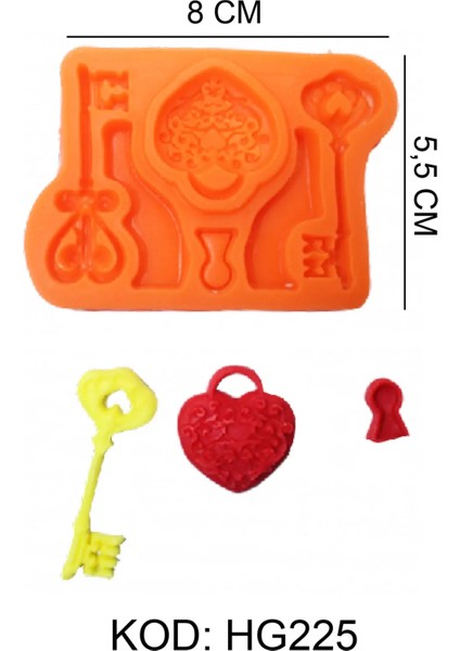 Sevgililer Günü Figürlü Gıda Silikon Kalıbı fiyatları