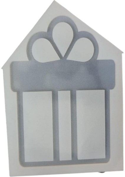 Epoksi Reçine Hediye Paketi Silikon Kalıbı Büyük Boy