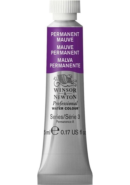 Professional Sulu Boya 5ml Permanent Mauve 491 S.3