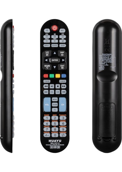 Huayu RM-L1107+8 3D Universal Akıllı Tv Kumandası LCD LED Tv Kumanda