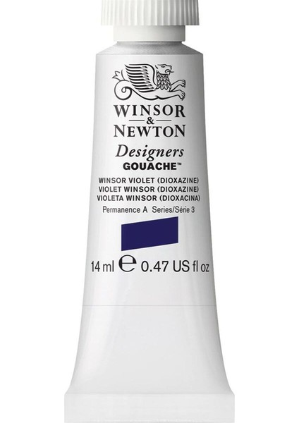 Designer's Gouache 14ML Winsor Violet Dioxazine 733 S.3