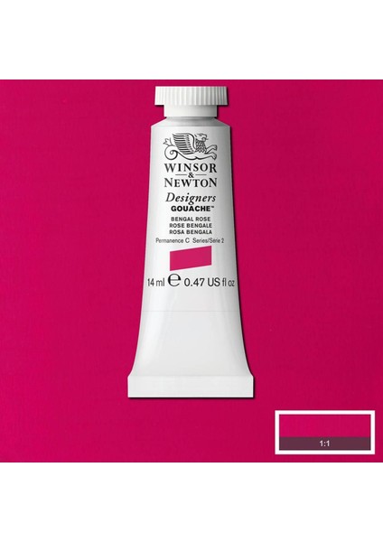 Designer's Gouache 14 ml Bengal Rose 028 S 2