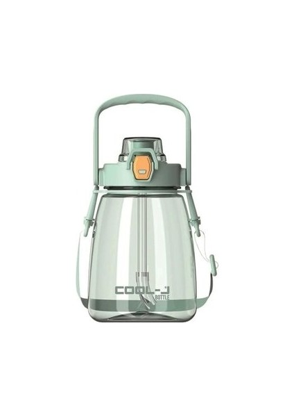 Askılı Pipetli Trıtan Sporcu Matara 1200ML Mavi