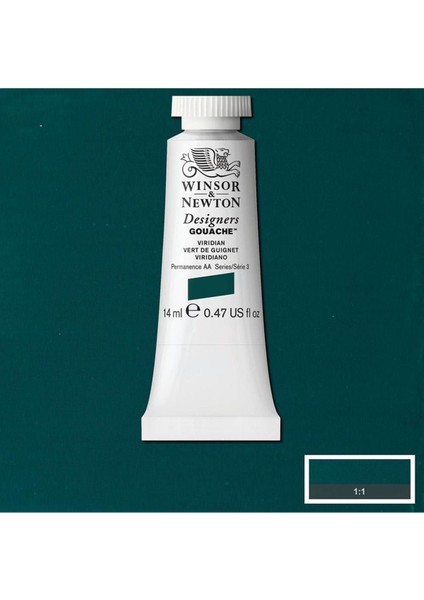 Designer's Gouache 14 ml Viridian 692 S 3 modelleri