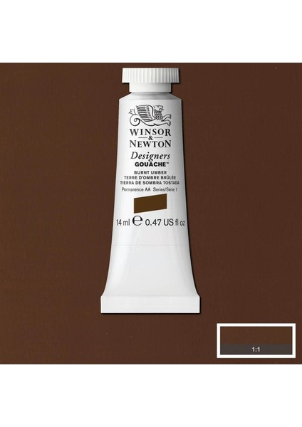 Designers Guaj Boya 14ML Burnt Umber 076 S.1 modelleri