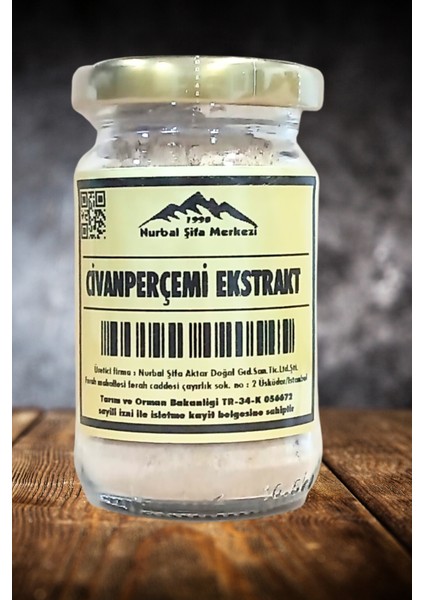 Civanperçemi Ekstrak 50 gr
