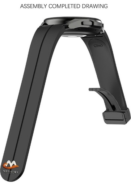 Samsung Galaxy Watch Uyumlu Kordon Silikon Magnetik Toka Spor Kayış , Starligh indirimleri