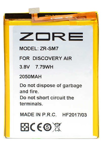 General Mobile Discovery Air Quality Batarya