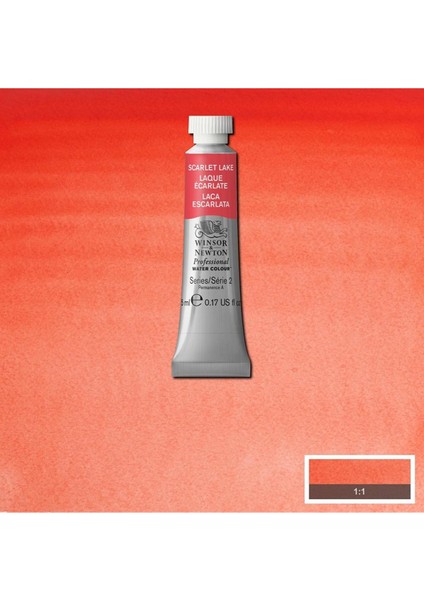 Professional Sulu Boya 5ml Scarlet Lake 603 S.2