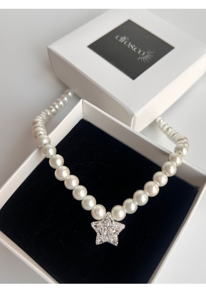 Pearl Of Madalyon Zirkon Taşlı Inci Kolye fiyatları
