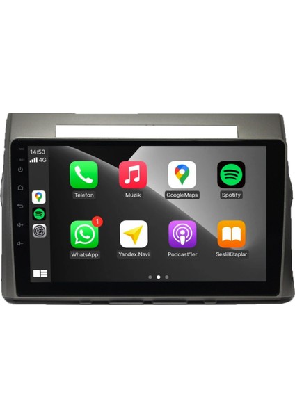 Toyota Verso Android Carplay Multimedya 2002-2008 4gb Ram + 32GB Hafıza + 4 Çekirdek fiyatları