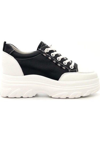 24Y361 Kadın Kalın Taban Içten Dolgulu Günlük Spor Ayakkabı