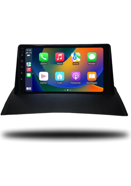 Renault Megane 2 Android Carplay Multimedya 2004-2009 4gb Ram - 32GB Hafıza - 4 Çekirdek fiyatları