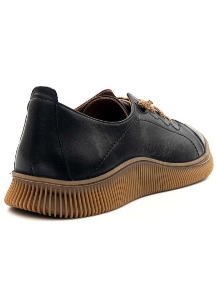 2413504Y Kadın Hakikki Deri Lastikli Comfort Atom Ayakkabı modelleri