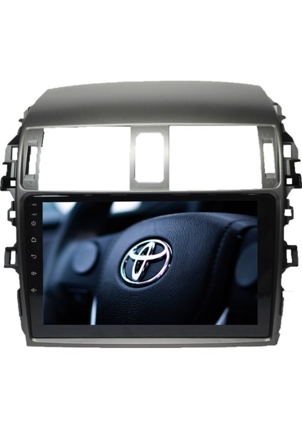 Toyota Corolla Android Carplay Multimedya 2007-2011 4gb Ram + 32GB Hafıza + 4 Çekirdek