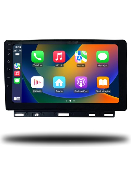 Renault Clio 5 Android Carplay Multimedya 2019-2022 4gb Ram - 32GB Hafıza - 4 Çekirdek fiyatları