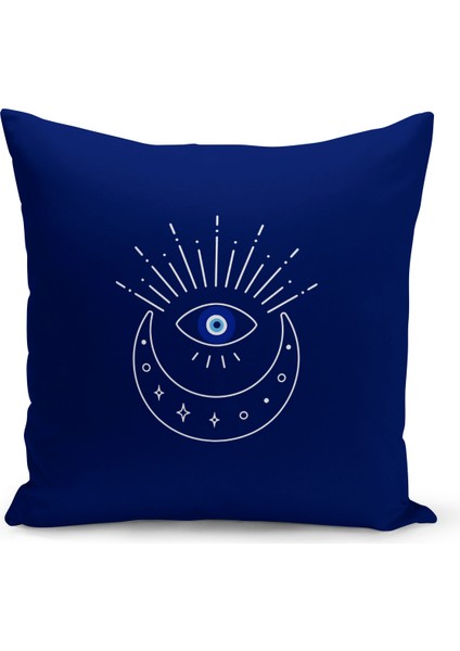 Nazar Serisi Çift Tarafı Dijital Baskılı 4'lü Kırlent Kılıfı Seti (Evil Eye Cushion Cover) fiyatları