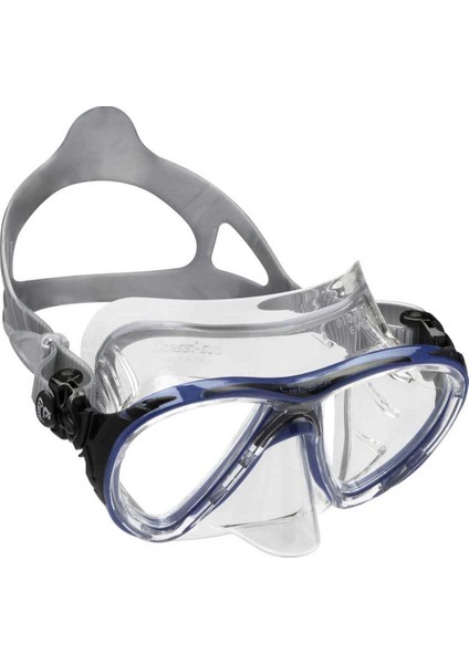 Big Eyes Evolution Crystal Dalış Maskesi Clear-Blue-Black