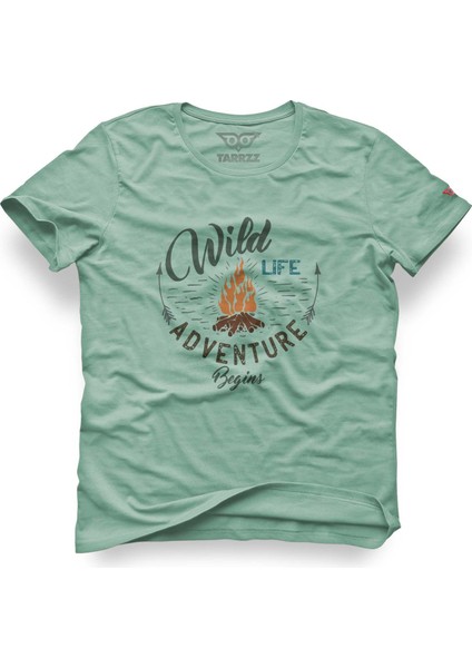 Wild Life Adventure Tasarım T-Shirt