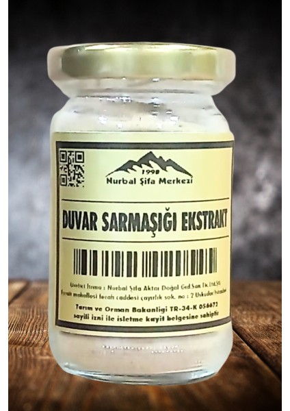 Duvar Sarmaşığı Toz Ekstrak 50 gr fırsatları
