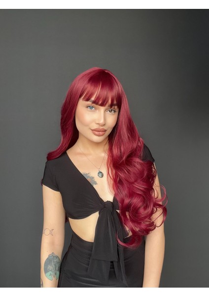 Kızıl Perçemli Medikal Peruk fırsatları