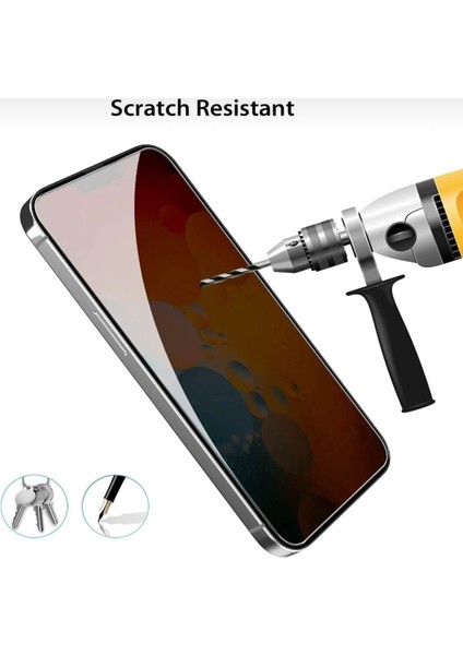 Apple iPhone x Ekran Koruyucu Tam Kaplayan Iç Kulaklık Filtreli Antistatik Cam