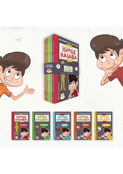 İsimsiz Kasaba Set 5 Kitap - Elif Özsoyman