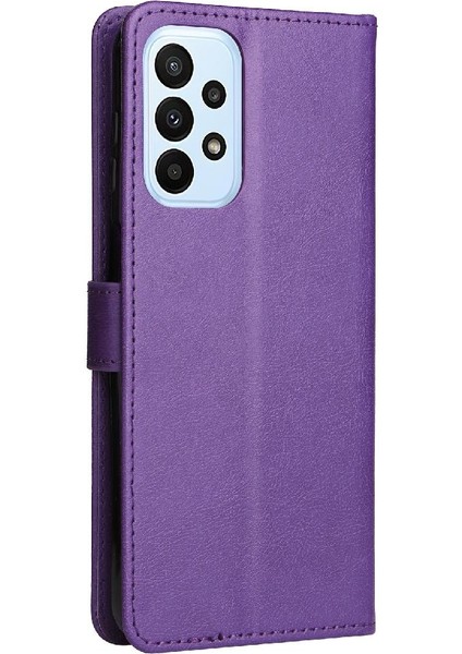 Samsung Galaxy A23 4g Için Flip Case/5g Klasik Düz Renk Iş Cüzdan (Yurt Dışından) fırsatları