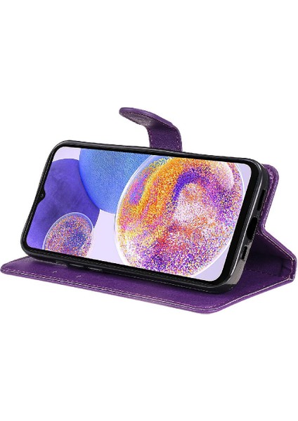 Samsung Galaxy A23 4g Için Flip Case/5g Klasik Düz Renk Iş Cüzdan (Yurt Dışından) indirimleri