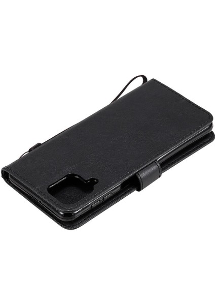 Samsung Galaxy A22 4g Klasik Düz Renk Iş Cüzdan Için Flip Case (Yurt Dışından) indirimleri
