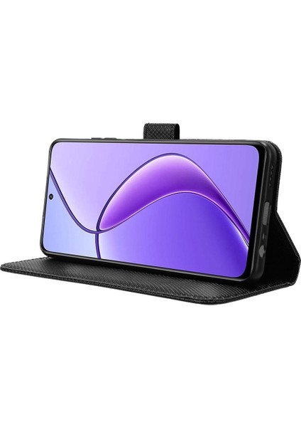 Realme 12 5g Kart Tutucu Manyetik Cüzdan Kickstand Kapak Için Kılıf (Yurt Dışından)