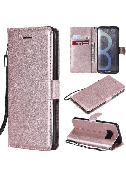 Samsung Galaxy S8 Yüksek Kaliteli Deri Iş Cüzdan Telefon Için Flip Case (Yurt Dışından)
