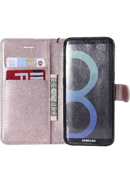 Samsung Galaxy S8 Yüksek Kaliteli Deri Iş Cüzdan Telefon Için Flip Case (Yurt Dışından) fırsatları