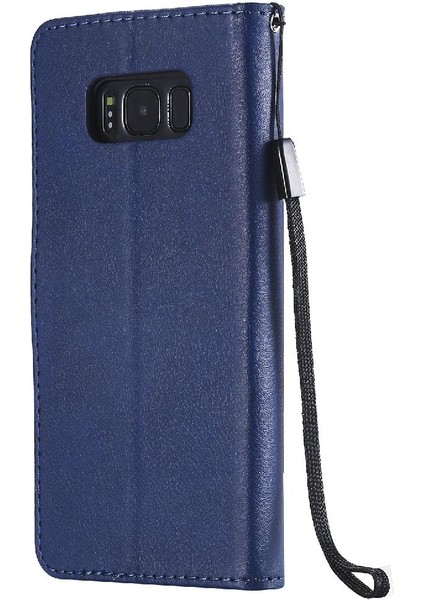 Samsung Galaxy S8 Yüksek Kaliteli Deri Iş Cüzdan Telefon Için Flip Case (Yurt Dışından) modelleri
