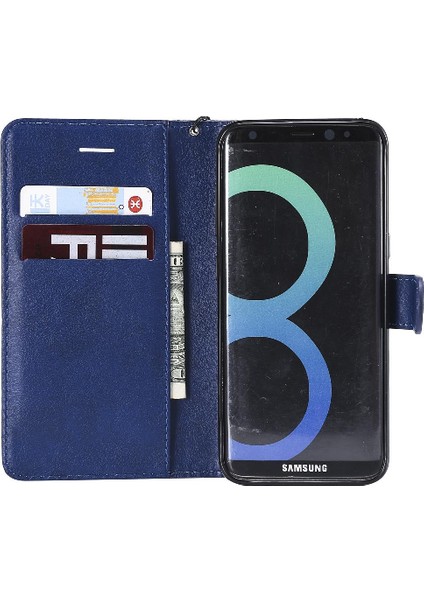 Samsung Galaxy S8 Yüksek Kaliteli Deri Iş Cüzdan Telefon Için Flip Case (Yurt Dışından) indirimleri
