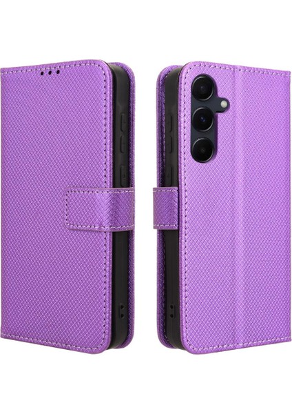 Samsung Galaxy A35 5g Kickstand Kapak Kart Tutucu Manyetik Cüzdan (Yurt Dışından)
