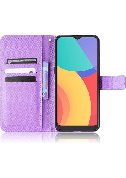 Alcatel 1s 2021 Kickstand Manyetik Cüzdan Kart Tutucu Kapak Için Kılıf (Yurt Dışından) fiyatları