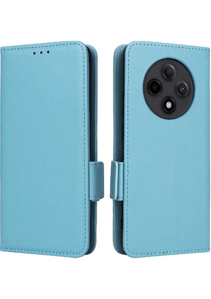 Oppo A3 Pro 5g Için Kılıf Yan Toka Manyetik Kart Yuvaları Tutucu Pu Deri (Yurt Dışından)