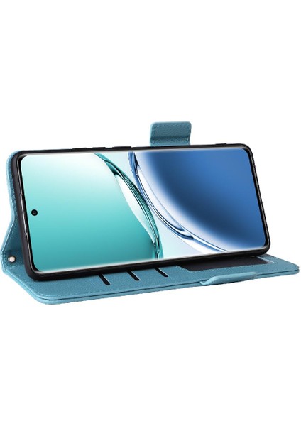 Oppo A3 Pro 5g Için Kılıf Yan Toka Manyetik Kart Yuvaları Tutucu Pu Deri (Yurt Dışından)