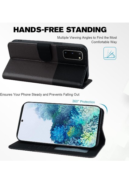 Samsung Galaxy S20 Flip Kapak Basit Iş Cüzdan Deri (Yurt Dışından) modelleri