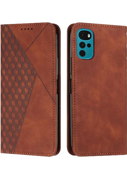 Uyumlu Motorola Moto G22 Cüzdan Kılıfı (Yurt Dışından)