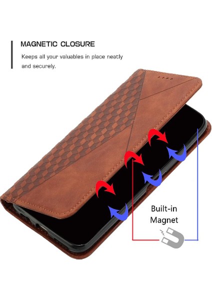 Uyumlu IPhone 15 Pro Max Cüzdan Kılıfı (Yurt Dışından)