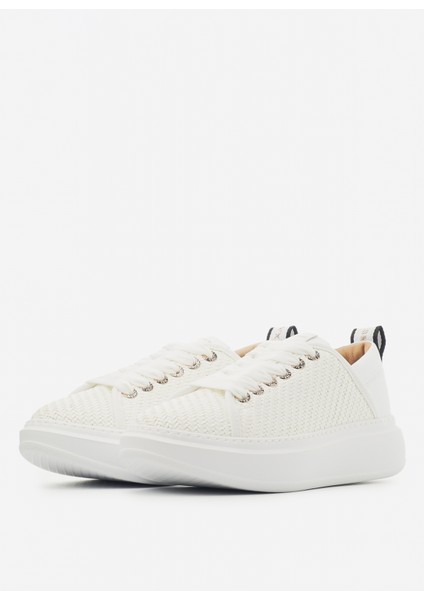 Beyaz Kadın Deri Sneaker ASAZWYW0431TWT fiyatları