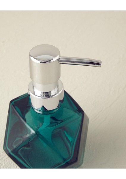 Hailey Cam Banyo Seti Mint Renkli Modern Tasarım 14 cm Suya Dayanıklı indirimleri