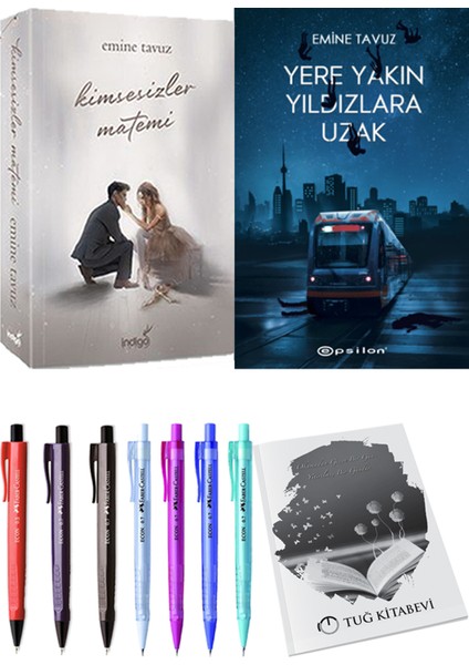 Kimsesizler Matemi 1 - Yere Yakın Yıldızlara Uzak + Kalem + Not Defteri