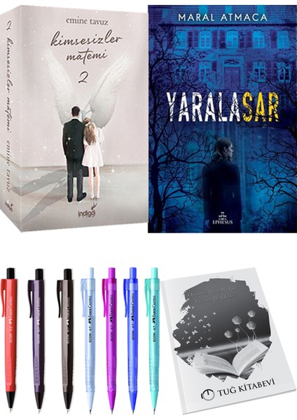 Kimsesizler Matemi 2 - Yaralasar 1 + Kalem + Not Defteri