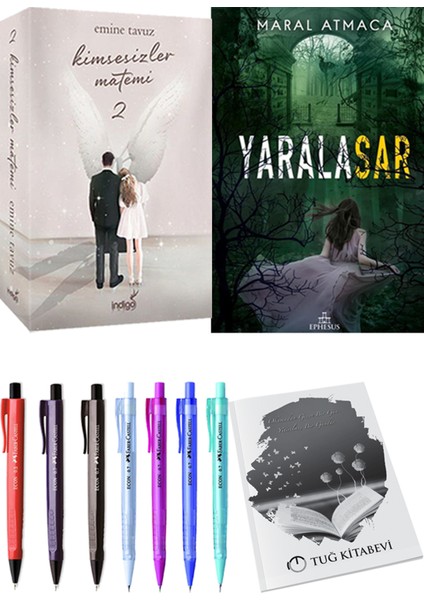 Kimsesizler Matemi 2 - Yaralasar 2 + Kalem + Not Defteri