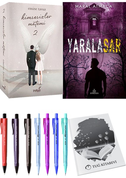 Kimsesizler Matemi 2 - Yaralasar 3 + Kalem + Not Defteri