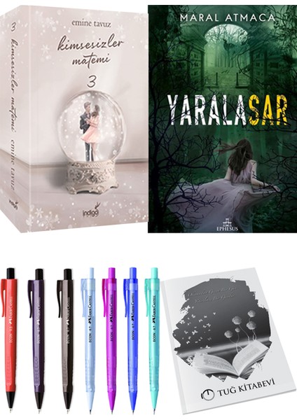 Kimsesizler Matemi 3 - Yaralasar 2 + Kalem + Not Defteri